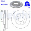 Delphi | Bremsscheibe | BG3364