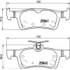 Brembo | Bremsbelagsatz, Scheibenbremse | P 24 204