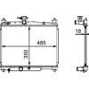 Mahle | Kühler, Motorkühlung | CR 539 000S