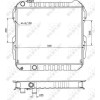 NRF | Kühler, Motorkühlung | 506724
