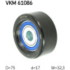 SKF | Umlenk-/Führungsrolle, Keilrippenriemen | VKM 61086