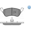 Meyle | Bremsbelagsatz, Scheibenbremse | 025 240 3616/W