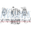 Nissens | Kompressor, Klimaanlage | 89359