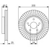 BOSCH | Bremsscheibe | 0 986 479 663