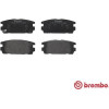 Brembo | Bremsbelagsatz, Scheibenbremse | P 30 021