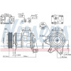 Nissens | Kompressor, Klimaanlage | 89087