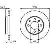 BOSCH | Bremsscheibe | 0 986 479 B42