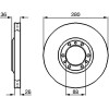 BOSCH | Bremsscheibe | 0 986 478 854