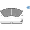 Meyle | Bremsbelagsatz, Scheibenbremse | 025 232 9015/W