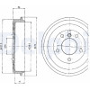 Delphi | Bremstrommel | BF275