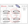 Brembo | Bremsbelagsatz, Scheibenbremse | P 24 053