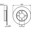 BOSCH | Bremsscheibe | 0 986 479 C67