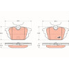 TRW | Bremsbelagsatz, Scheibenbremse | GDB1333