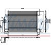Nissens | Kondensator, Klimaanlage | 94323