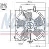 Nissens | Lüfter, Motorkühlung | 85281