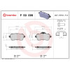 Brembo | Bremsbelagsatz, Scheibenbremse | P 50 099