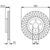 BOSCH | Bremsscheibe | 0 986 479 558