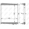NRF | Kühler, Motorkühlung | ohne Rahmen | 59212