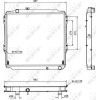 NRF | Kühler, Motorkühlung | 52088