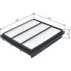 BOSCH 1 457 433 968 Luftfilter