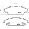 Brembo | Bremsbelagsatz, Scheibenbremse | P 09 007