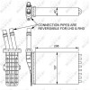 NRF | Wärmetauscher, Innenraumheizung | 54245