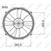 NRF | Lüfter, Motorkühlung | 47045