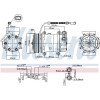 Nissens | Kompressor, Klimaanlage | 89339