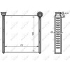 NRF | Wärmetauscher, Innenraumheizung | ohne Rohr | 54342