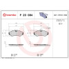 Brembo | Bremsbelagsatz, Scheibenbremse | P 23 084