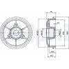 Delphi | Bremstrommel | BF267