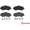 Brembo | Bremsbelagsatz, Scheibenbremse | P 11 025