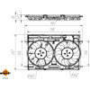 NRF | Lüfter, Motorkühlung | 470122