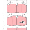 TRW | Bremsbelagsatz, Scheibenbremse | GDB1269