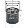 BOSCH F 026 407 209 Ölfilter