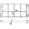 Mahle | Kühler, Motorkühlung | CR 340 001S