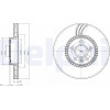 Delphi | Bremsscheibe | BG3784