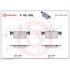 Brembo | Bremsbelagsatz, Scheibenbremse | P 06 094