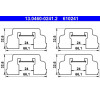 ATE | Zubehörsatz, Scheibenbremsbelag | 13.0460-0241.2