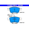ATE | Bremsbelagsatz, Scheibenbremse | 13.0460-7269.2