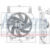 Nissens | Lüfter, Motorkühlung | 85172