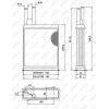 NRF | Wärmetauscher, Innenraumheizung | 52066