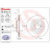 Brembo | Bremsscheibe | 09.B743.41