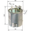 BOSCH | Kraftstofffilter | F 026 402 096