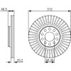 BOSCH | Bremsscheibe | 0 986 479 A30