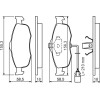 BOSCH | Bremsbelagsatz, Scheibenbremse | 0 986 460 971