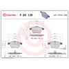 Brembo | Bremsbelagsatz, Scheibenbremse | P 85 129X