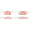 TRW | Bremsbelagsatz, Scheibenbremse | GDB1358