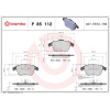 Brembo | Bremsbelagsatz, Scheibenbremse | P 85 112