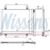 Nissens | Kondensator, Klimaanlage | 940254